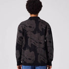 DISTORT LS KNIT POLO // BLACK