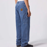 VT DISTEND DENIM CARPENTER PANT // WORN BLUE