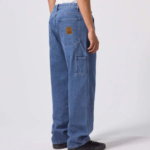 VT DISTEND DENIM CARPENTER PANT // WORN BLUE