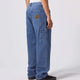 VT DISTEND DENIM CARPENTER PANT // WORN BLUE