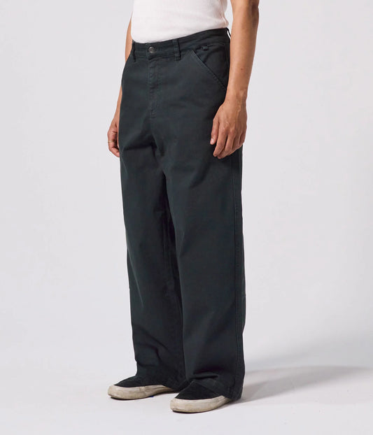 REYNOLDS DENIM OVERDYE PANT // IVY STONE