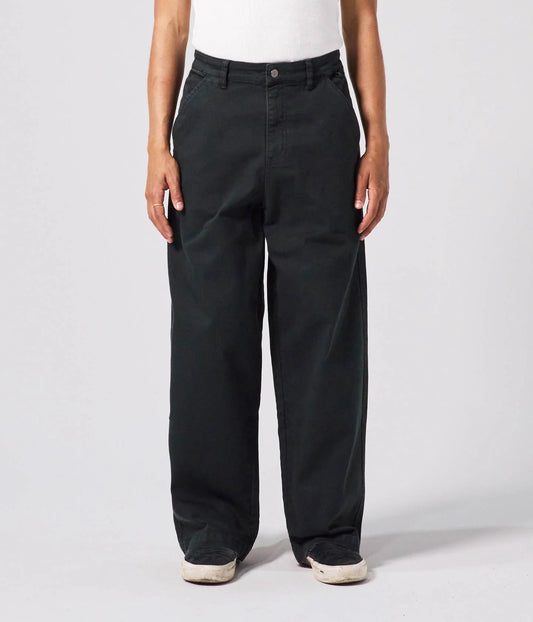 REYNOLDS DENIM OVERDYE PANT // IVY STONE