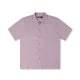 VIVIAN HERRINGBONE SS SHIRT // MAUVE