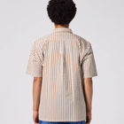 VIVIAN SEERSUCKER SS SHIRT // COPPER