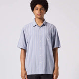 MANNERS CHECK SS SHIRT // BLUE