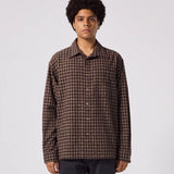 MARQUEE FLANNEL LS SHIRT // BROWN