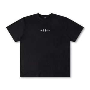 RECURRENT F WAFFLE T-SHIRT // BLACK