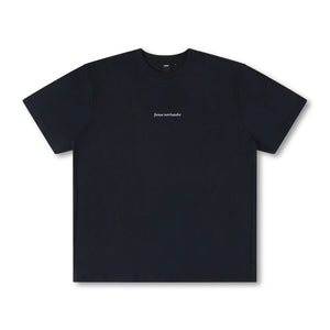 DISTORT OVERSIZED T-SHIRT // BLACK