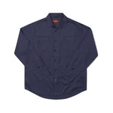 VIVIAN BROADCAST LS SHIRT // NAVY