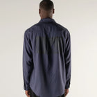 VIVIAN BROADCAST LS SHIRT // NAVY