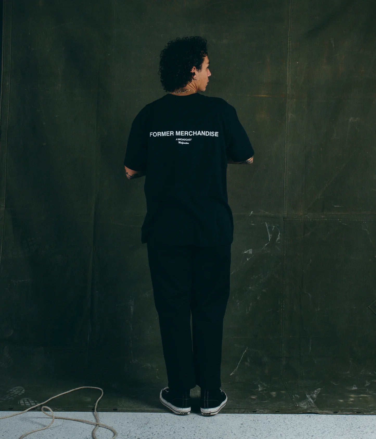 AUCTION T-SHIRT // BLACK