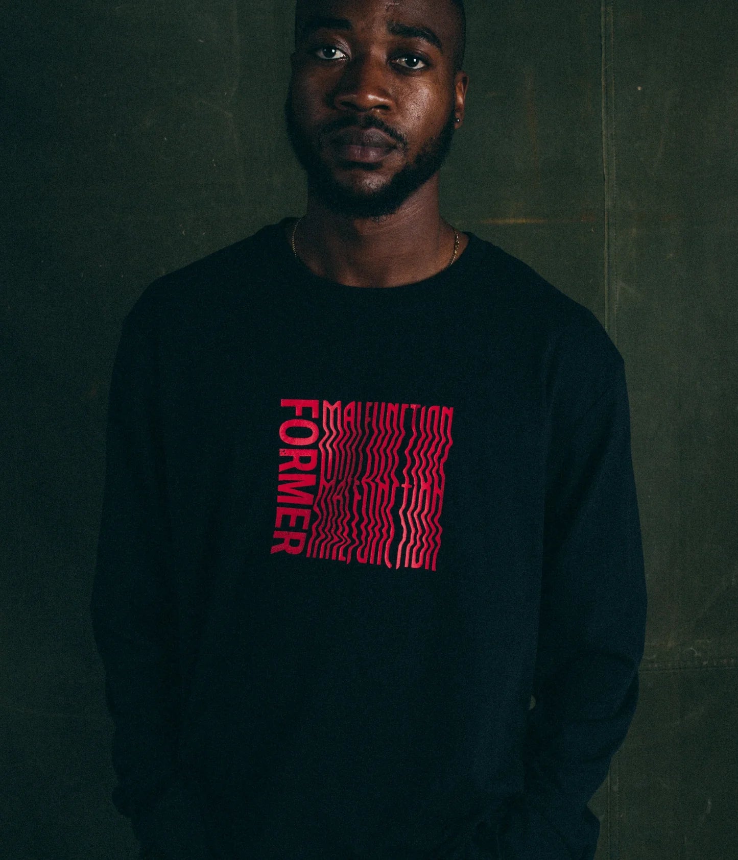 MALFUNCTION LS T-SHIRT // BLACK