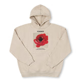 ROSETTE HOOD // BONE
