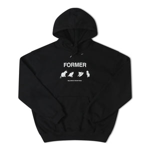 KITTY LITTER HOOD // BLACK