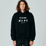 KITTY LITTER HOOD // BLACK
