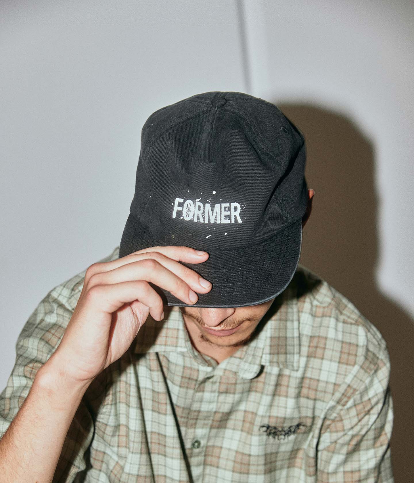 ★LECYTO★ Stud Washed Hunting CapBlack MUSINSA | LECYTO Stud Washed Hunting Cap_[Black]