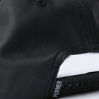 COIL LEATHER CAP // BLACK