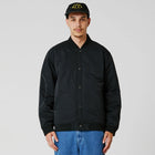 AG VARSITY COIL JACKET // BLACK