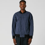 VT SUEDE VOMBER JACKET // NAVY