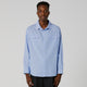 BROADCAST STRIPED LS SHIRT // BLUE WHITE
