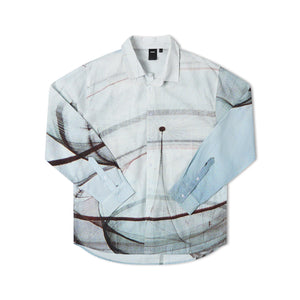 VIVIAN COIL LS SHIRT // SKY