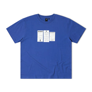 TAXED T-SHIRT // BLUE