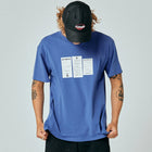 TAXED T-SHIRT // BLUE