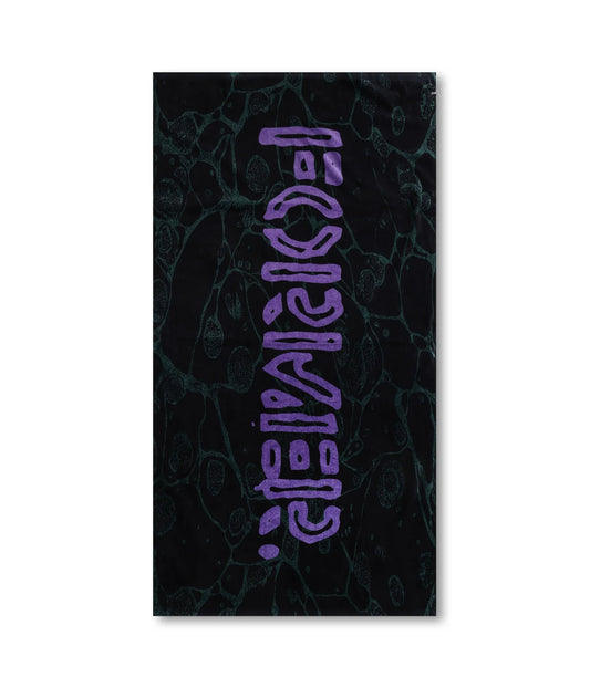 GLOBAL MIND TOWEL // BLACK