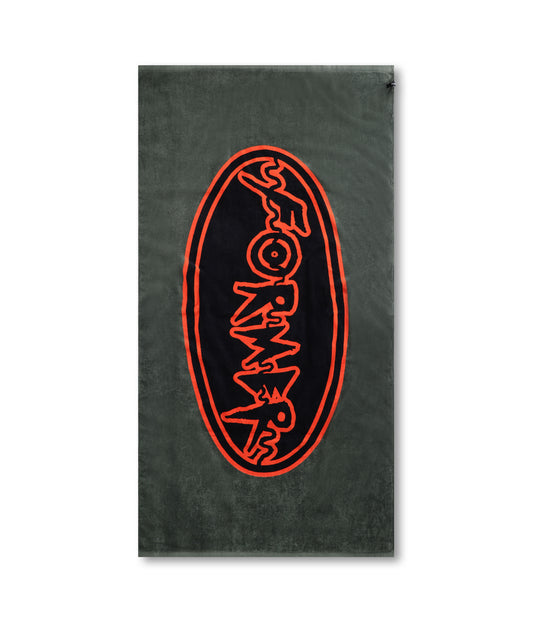 FLATLINE TOWEL // WASHED GREEN