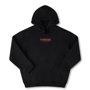 GLOBAL MIND HOOD // BLACK