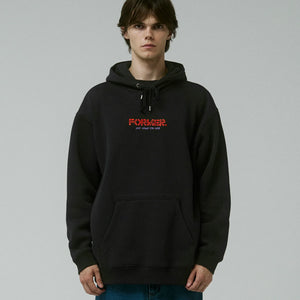 GLOBAL MIND HOOD // BLACK