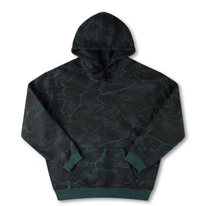 GLOBAL MIND YARDAGE HOOD // BLACK