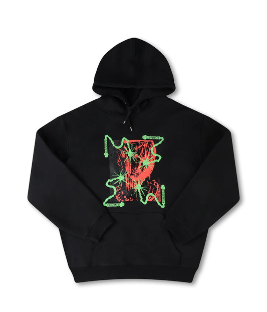 CHAINED HOOD // BLACK