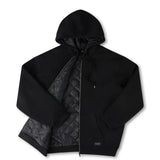 GLOBAL MIND LINED ZT HOOD // BLACK