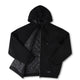 GLOBAL MIND LINED ZT HOOD // BLACK