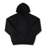 BETRAYER SATIN HOOD // BLACK