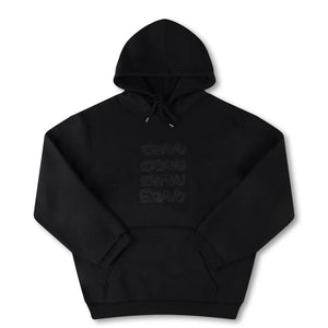 BETRAYER SATIN HOOD // BLACK