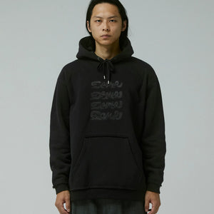 BETRAYER SATIN HOOD // BLACK