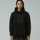 BETRAYER SATIN HOOD // BLACK
