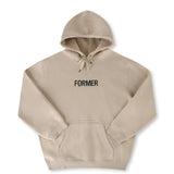 LEGACY EMB HOOD // BONE
