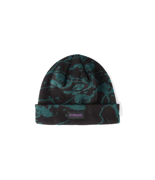 GLOBAL MIND BEANIE // PETROL