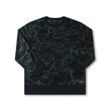 GLOBAL MIND CREW KNIT // BLACK