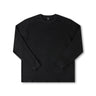 FRANCHISE WAFFLE LS T-SHIRT // BLACK