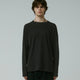 FRANCHISE WAFFLE LS T-SHIRT // BLACK
