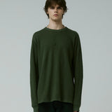 FRANCHISE WAFFLE LS T-SHIRT // SURPLUS