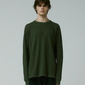 FRANCHISE WAFFLE LS T-SHIRT // SURPLUS