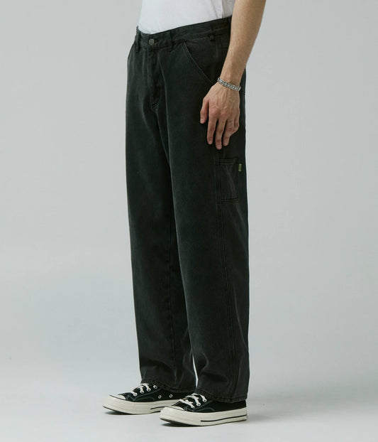 VT DISTEND DENIM CARPENTER PANT // WASHED BLACK