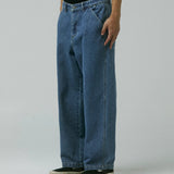 REYNOLDS FLATLINE DENIM PANT // DARK BLUE