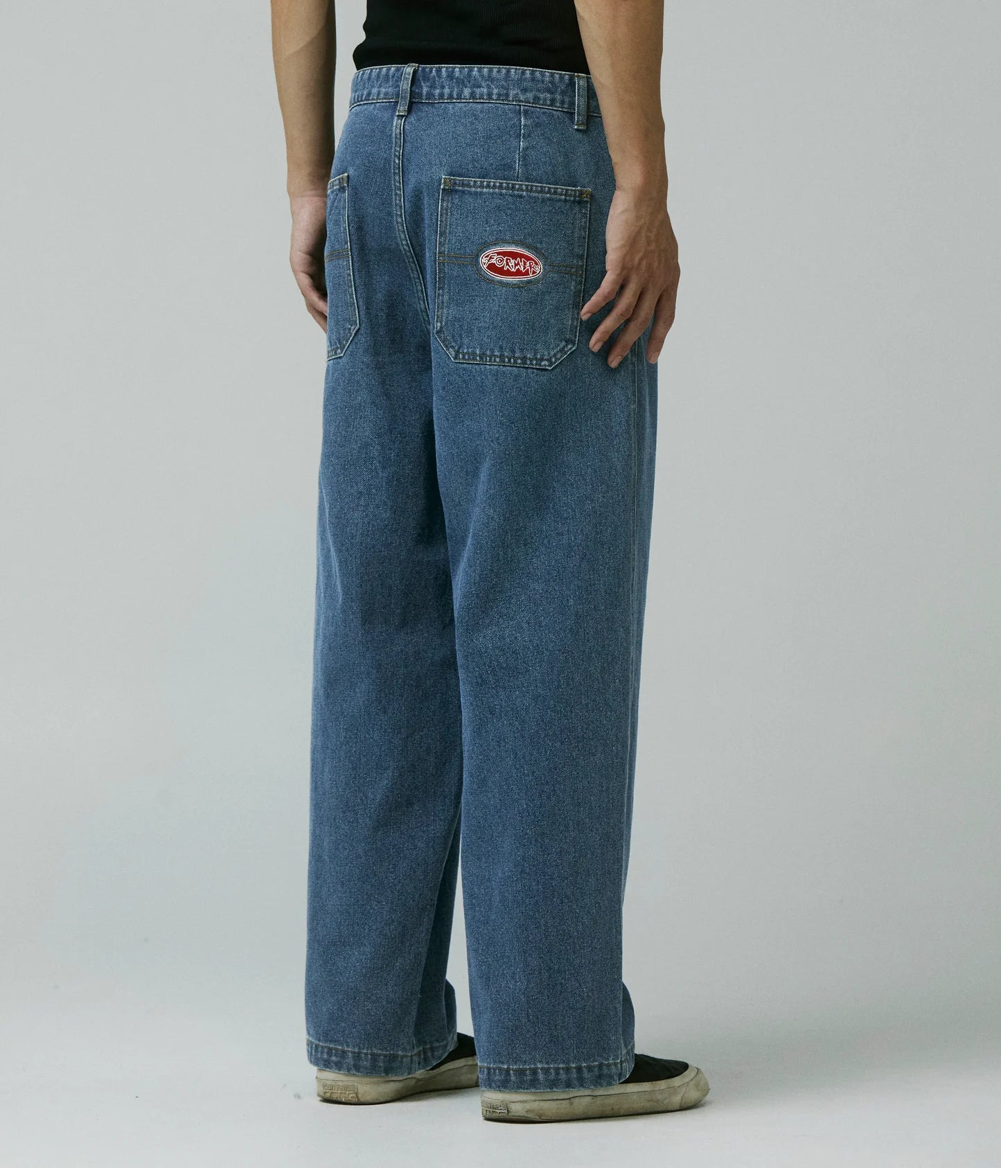 REYNOLDS FLATLINE DENIM PANT // DARK BLUE