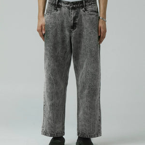 AG ACID DENIM PANT // BLACK